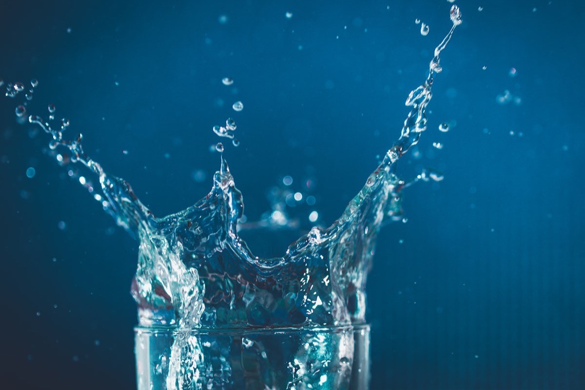 Clean drinking water — the standard the district is responsible for protecting.
